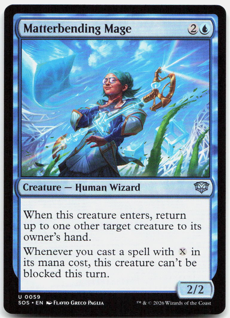 Matterbending Mage NM U Secrets of Strixhaven 59