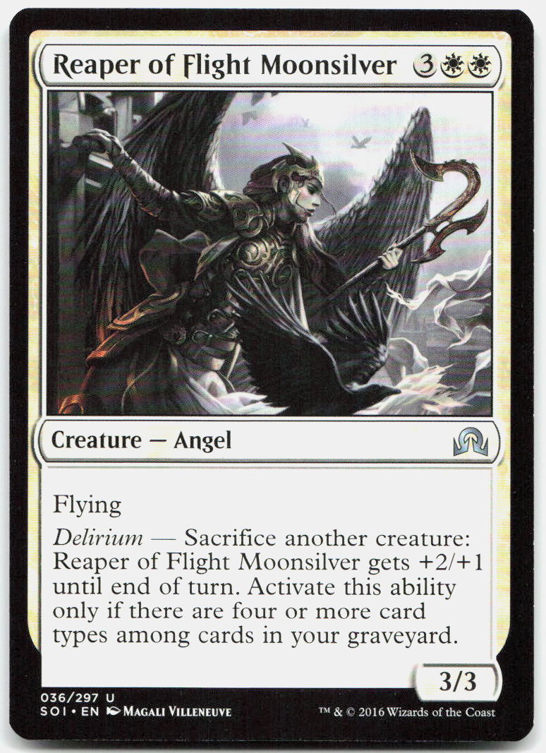 Reaper of Flight Moonsilver NM U Shadows over Innistrad 36