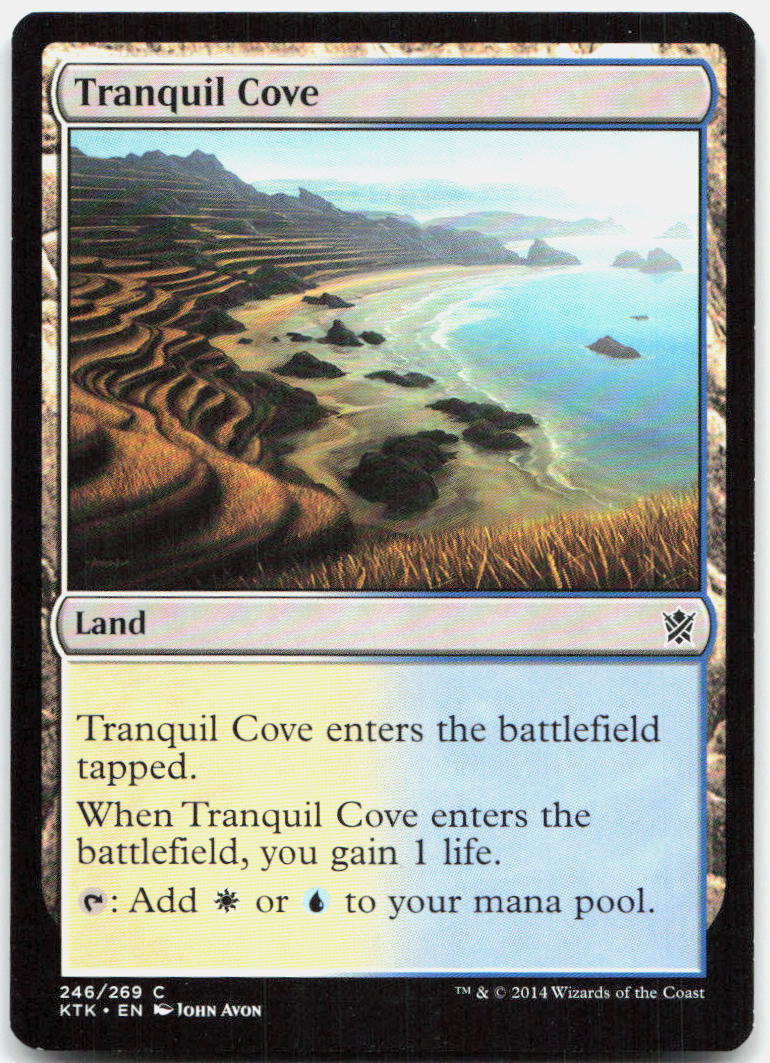 Tranquil Cove NM C Khans of Tarkir 246