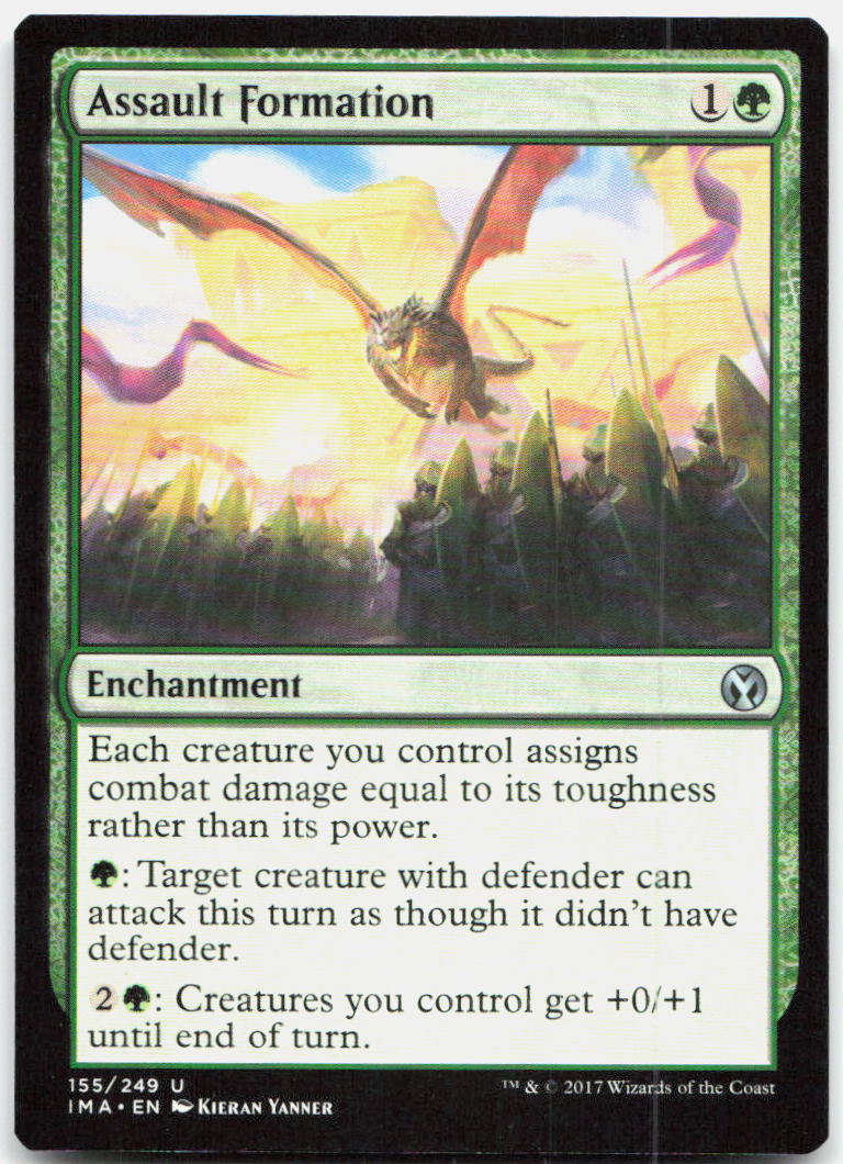 Assault Formation NM U Iconic Masters 155