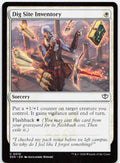 Dig Site Inventory NM C Secrets of Strixhaven 10