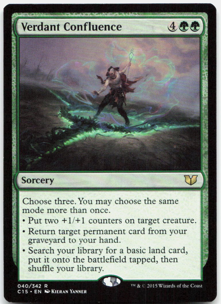 Verdant Confluence NM R Commander 2015 40