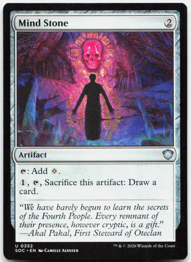 Mind Stone NM U Commander: Secrets of Strixhaven 352