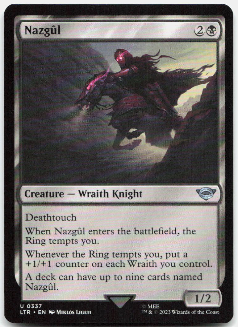 Nazgul NM U Universes Beyond: The Lord of the Rings: Tales of Middle-earth 337
