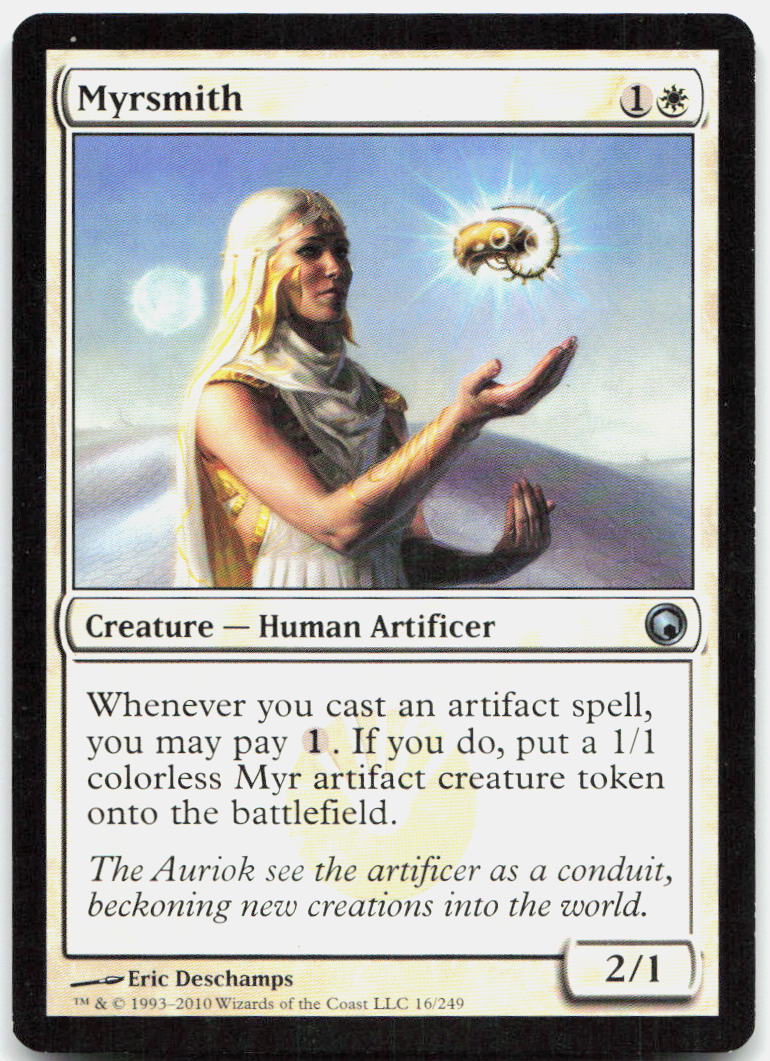 Myrsmith NM U Scars of Mirrodin 16
