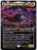 Olivia, Opulent Outlaw (Borderless) NM M Commander: Outlaws of Thunder Junction
