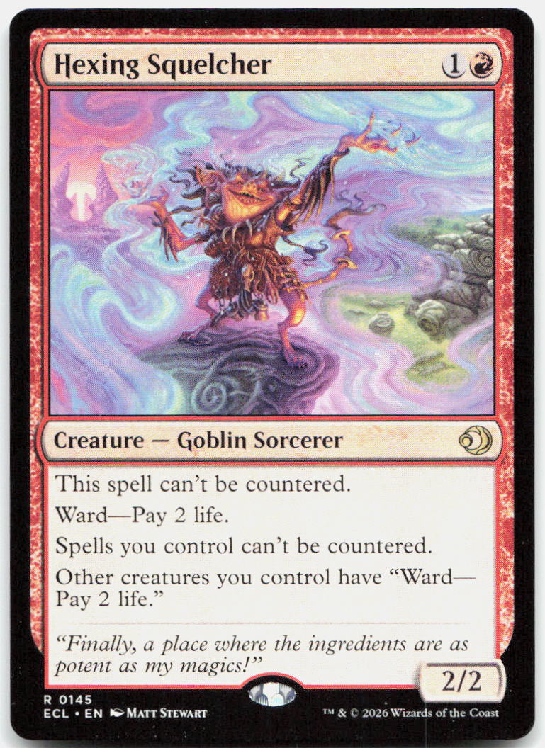 Hexing Squelcher NM R Lorwyn Eclipsed 145