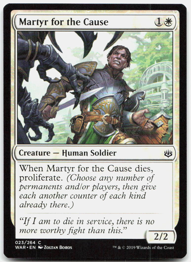 Martyr for the Cause NM C War of the Spark 23