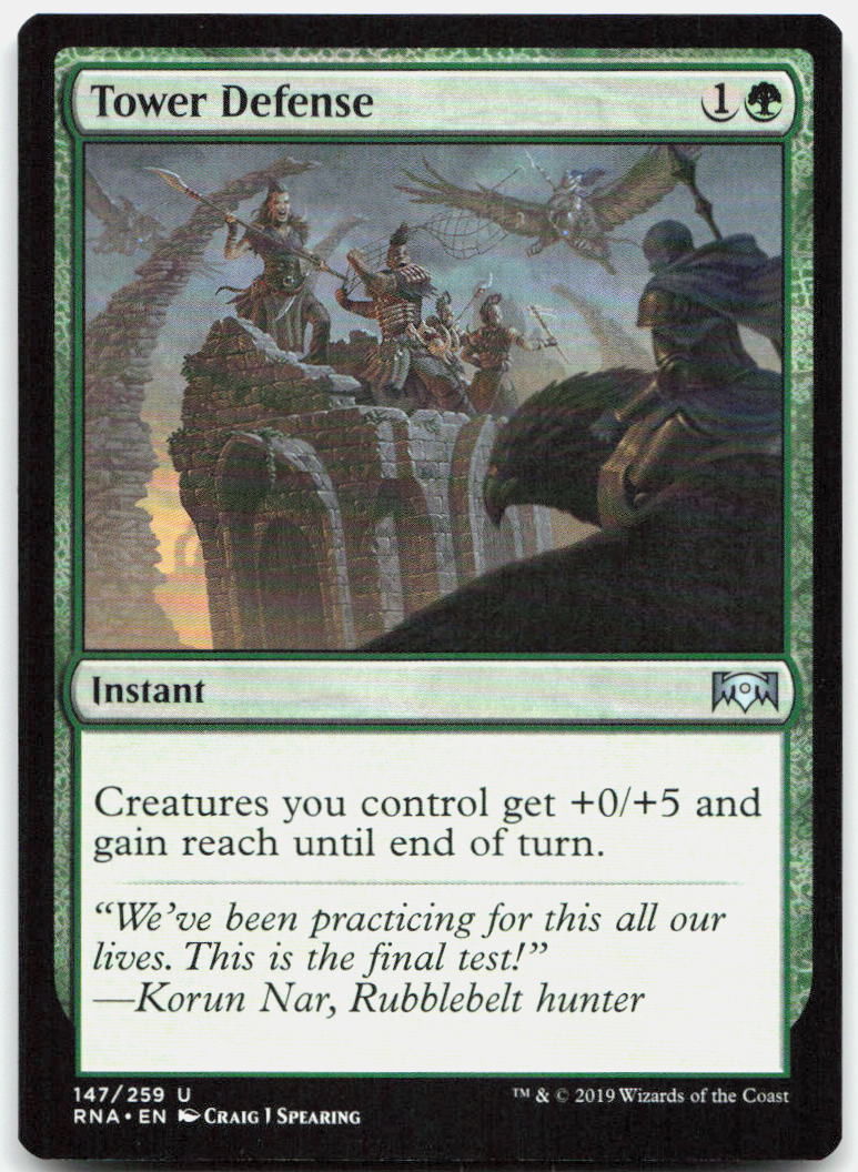 Tower Defense NM U Ravnica Allegiance 147