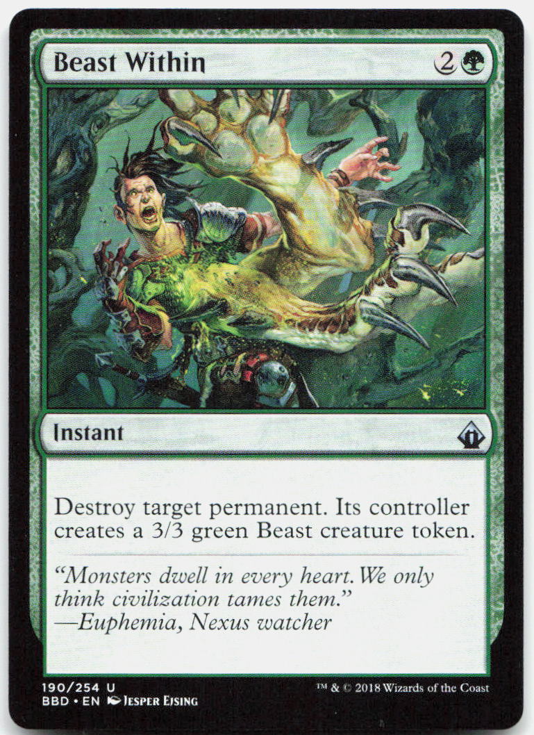 Beast Within NM U Battlebond 190