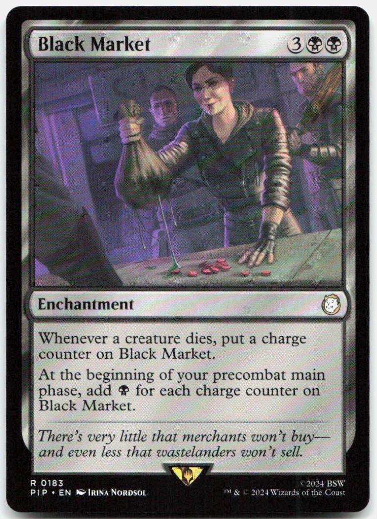 Black Market NM R Universes Beyond: Fallout 183