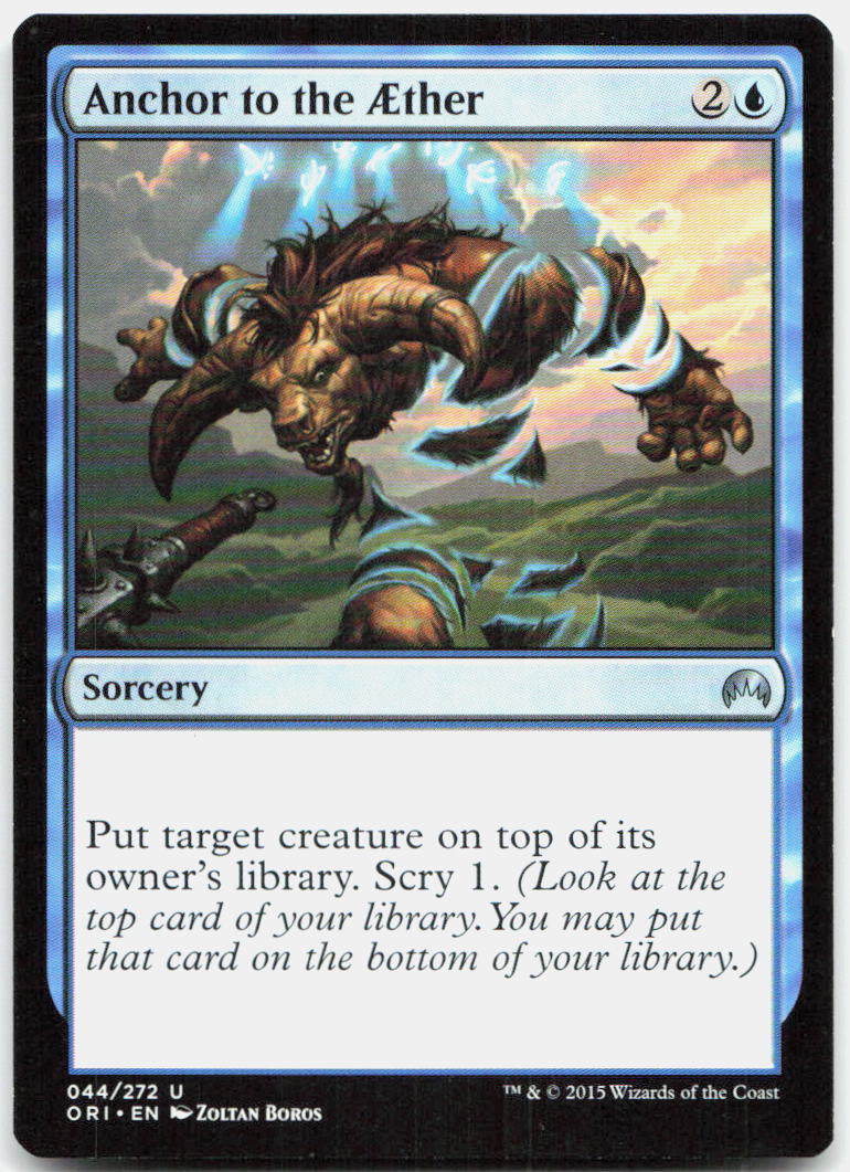Anchor to the Aether NM U Magic Origins 44