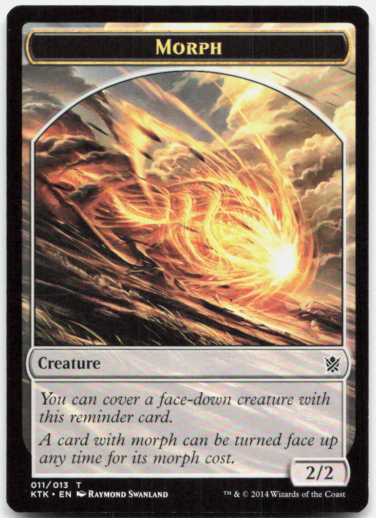 Morph Token NM T Khans of Tarkir 11