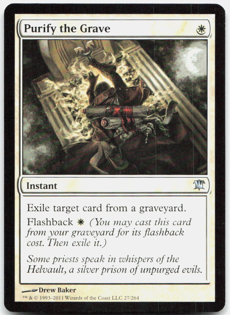 Purify the Grave NM U Innistrad 27