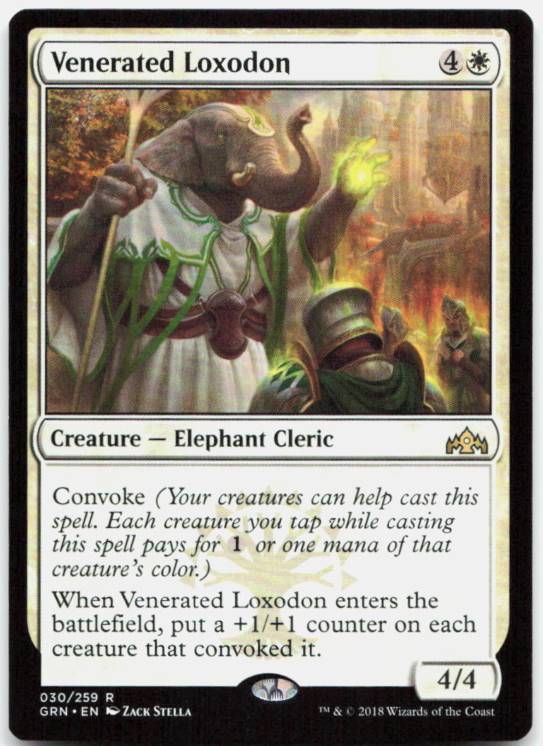 Venerated Loxodon NM R Guilds of Ravnica 30