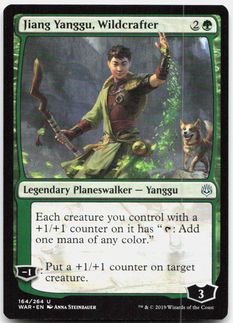 Jiang Yanggu, Wildcrafter NM U War of the Spark 164