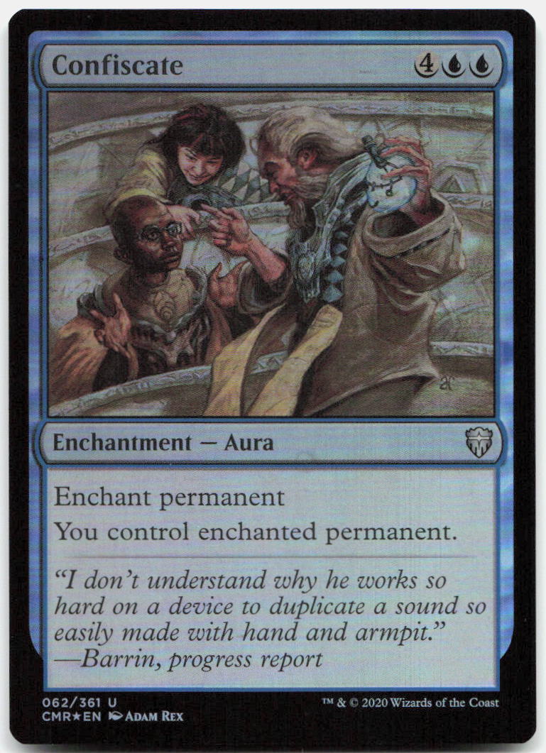 Confiscate NM Foil U Commander Legends 62