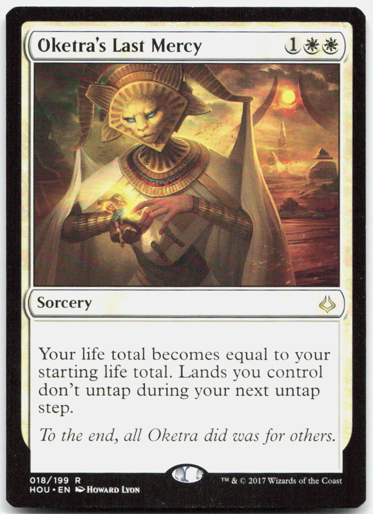 Oketra's Last Mercy NM R Hour of Devastation 18