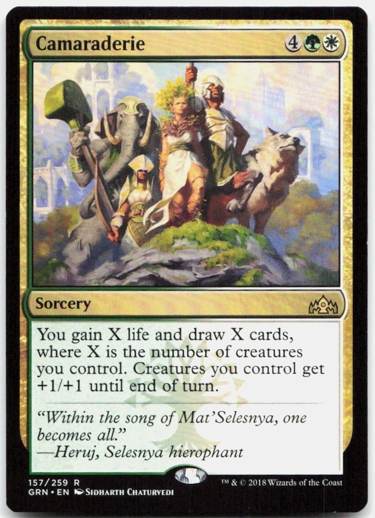 Camaraderie NM R Guilds of Ravnica 157