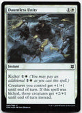 Dauntless Unity NM Foil C Zendikar Rising 9