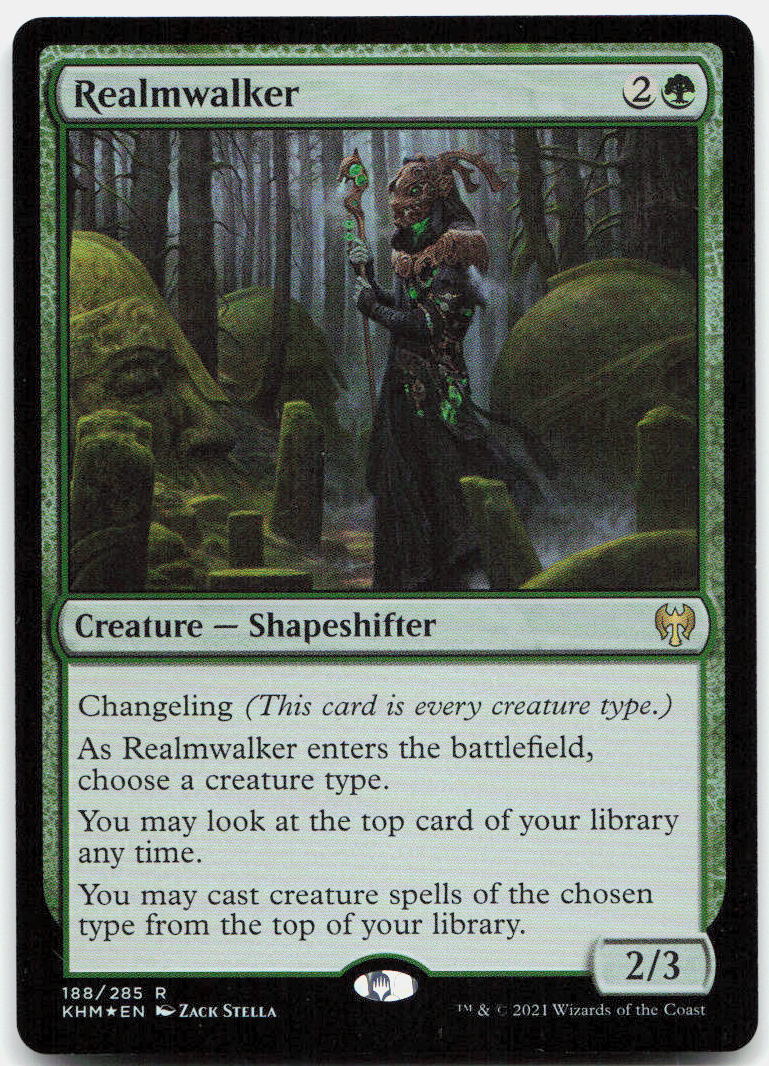 Realmwalker NM Foil R Kaldheim 188