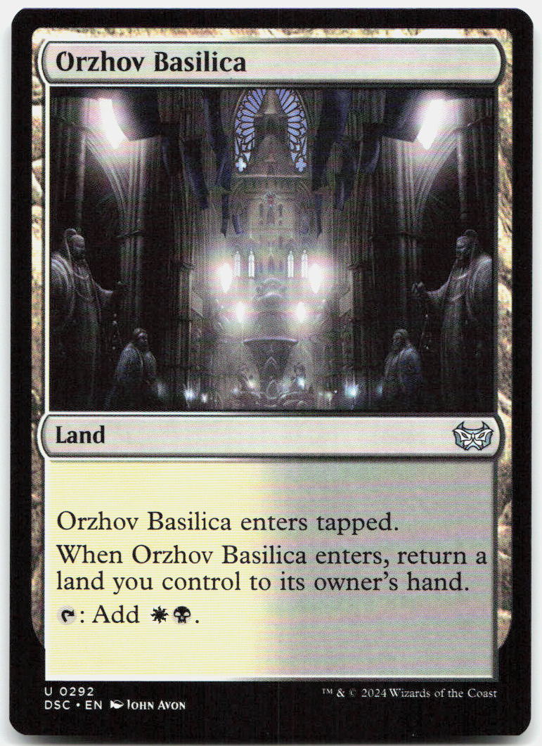 Orzhov Basilica NM U Commander: Duskmourn: House of Horror 292