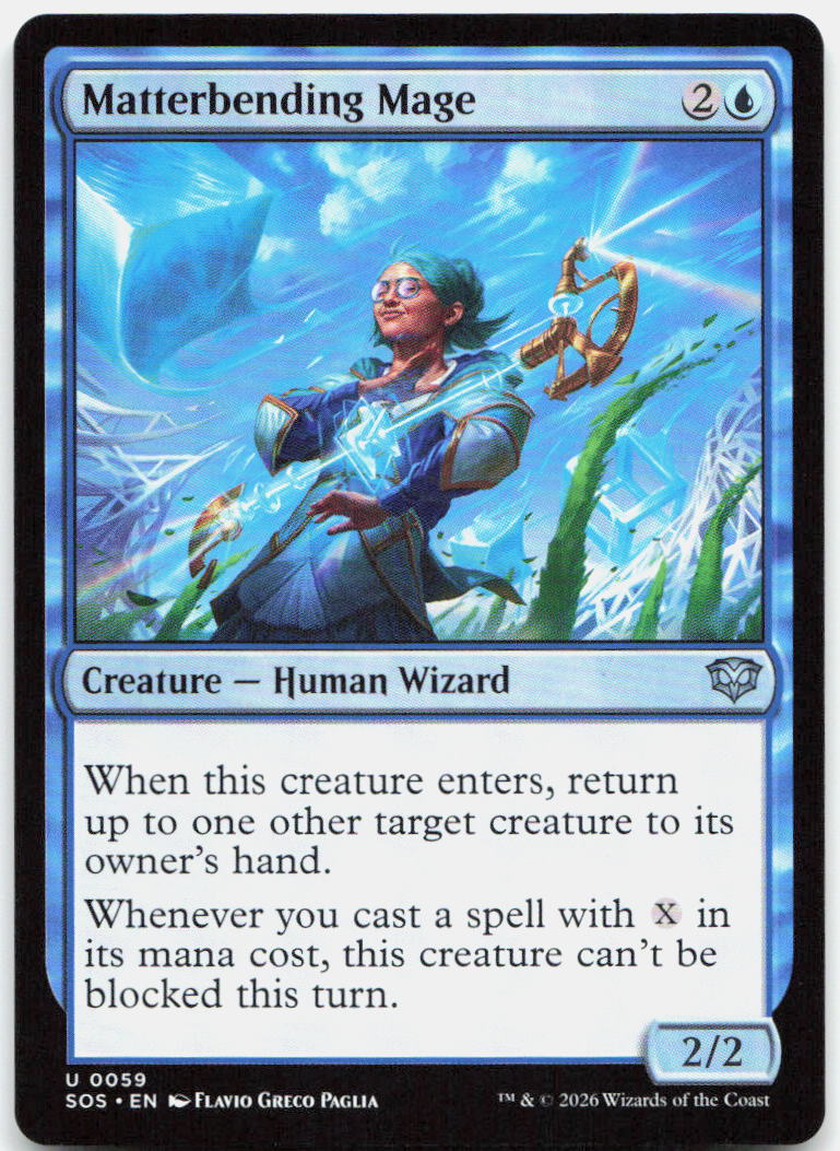 Matterbending Mage NM U Secrets of Strixhaven 59