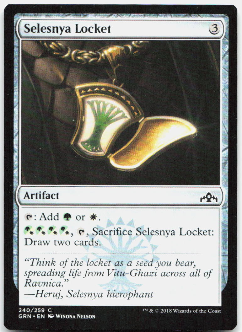 Selesnya Locket NM C Guilds of Ravnica 240