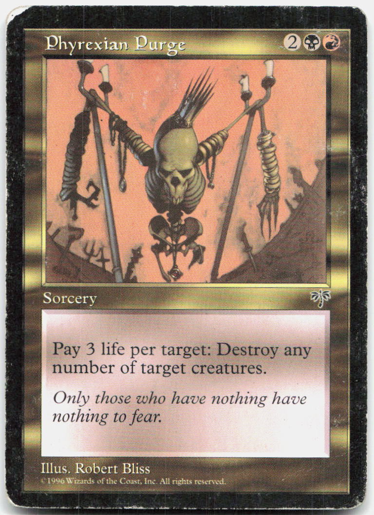 Phyrexian Purge HP R Mirage