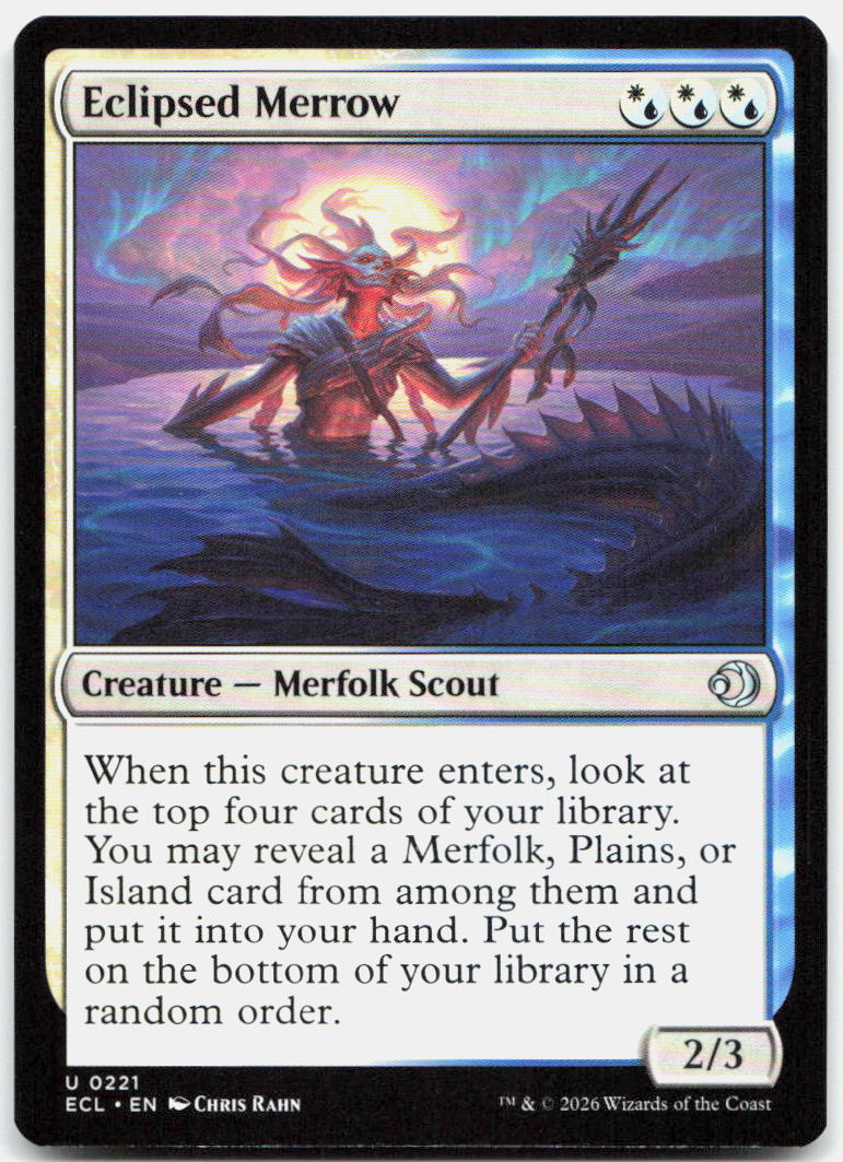 Eclipsed Merrow NM U Lorwyn Eclipsed 221