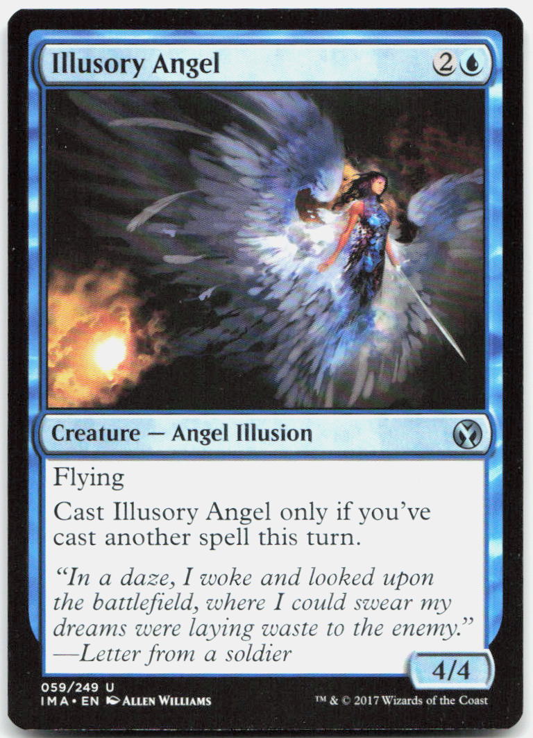 Illusory Angel NM U Magic 2015 (M15) 59