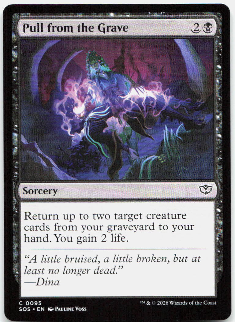 Pull from the Grave NM C Secrets of Strixhaven 95