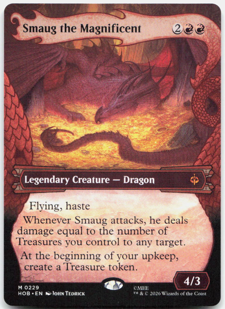 Smaug the Magnificent (Showcase) NM M The Hobbit 229