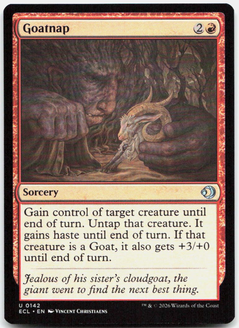 Goatnap NM U Lorwyn Eclipsed 142