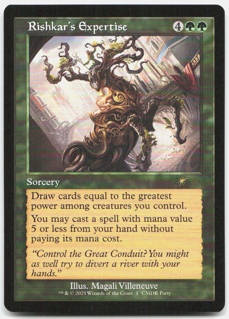 Rishkar's Expertise (Retro Frame) NM P WPN & Gateway Promos 1