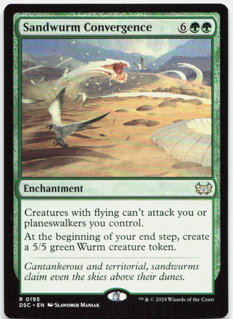 Sandwurm Convergence NM R Commander: Duskmourn: House of Horror 195