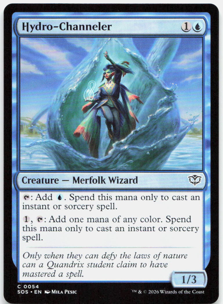 Hydro-Channeler NM C Secrets of Strixhaven 54
