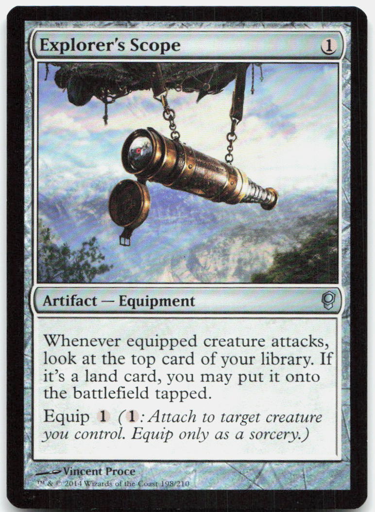 Explorer's Scope NM C Zendikar 202