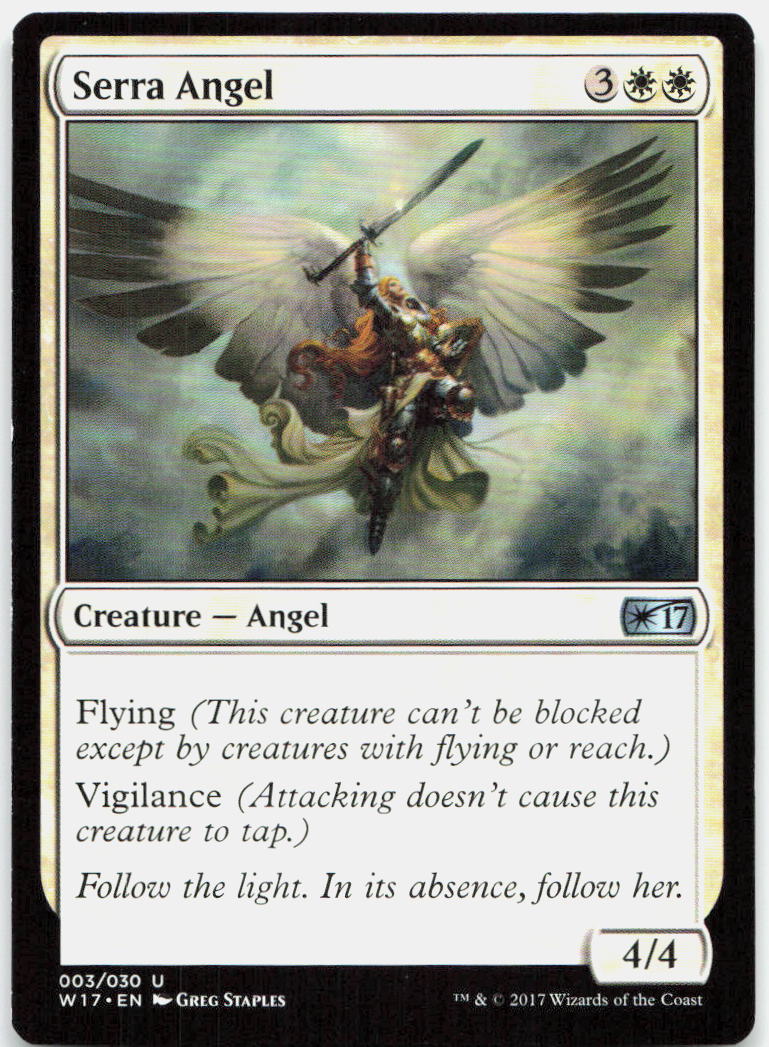 Serra Angel NM U Welcome Deck 2017 3