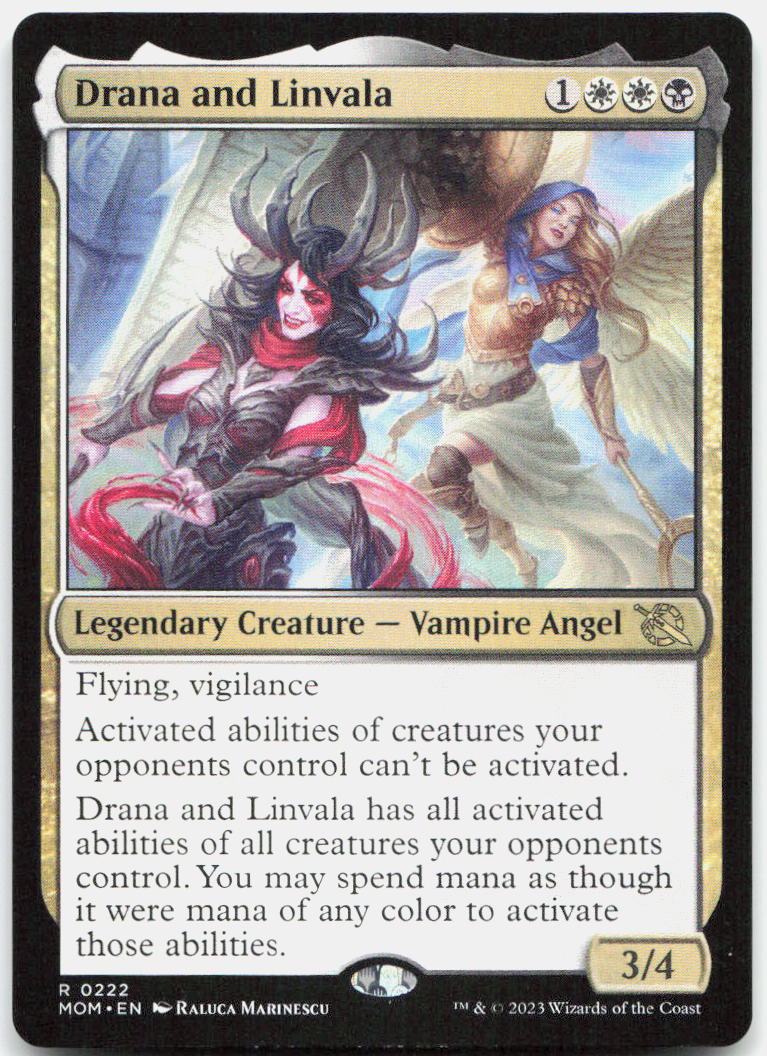 Drana and Linvala NM R March of the Machine 222