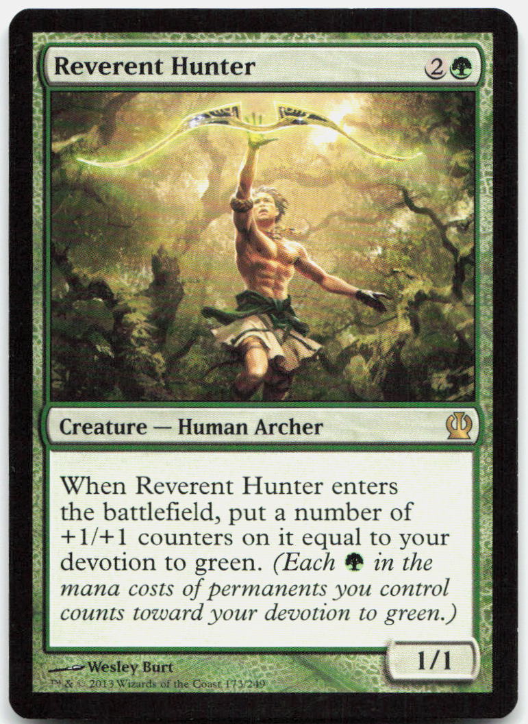 Reverent Hunter NM R Theros 173
