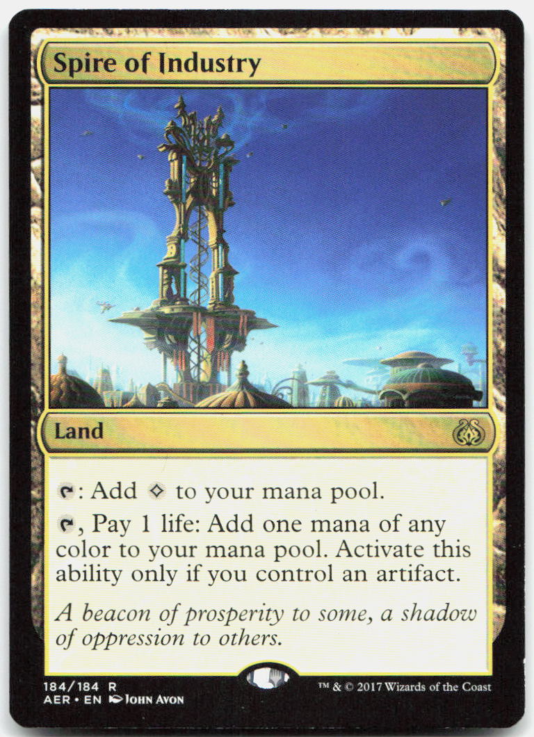 Spire of Industry NM R Aether Revolt 184