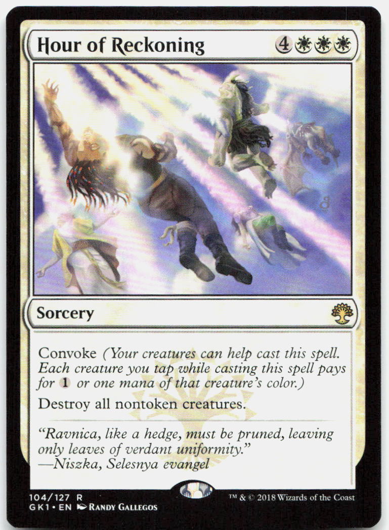 Hour of Reckoning NM R Guilds of Ravnica: Guild Kits 104