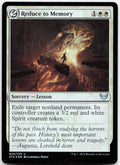 Reduce to Memory NM Foil U Strixhaven: School of Mages 25