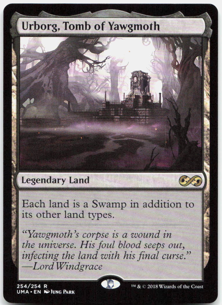 Urborg, Tomb of Yawgmoth NM R Ultimate Masters 254