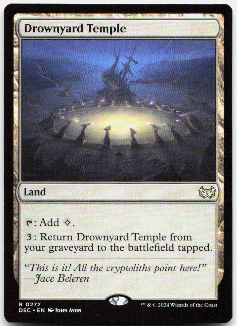 Drownyard Temple NM R Commander: Duskmourn: House of Horror 272