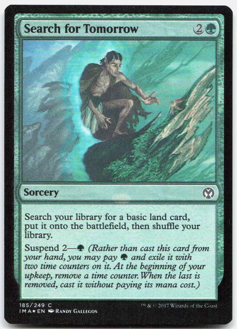 Search for Tomorrow NM Foil C Iconic Masters 185