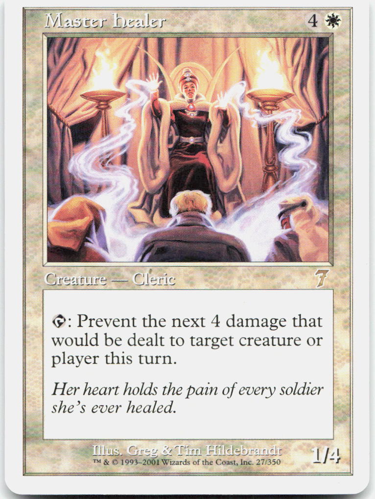 Master Healer NM R 7th Edition 27