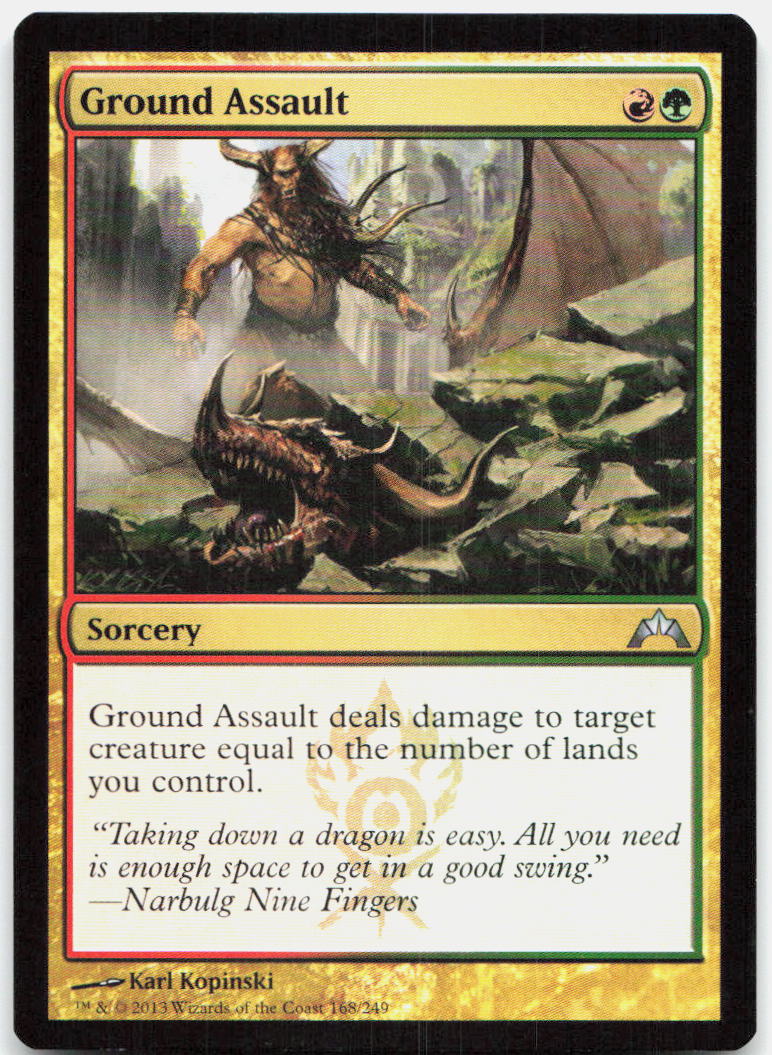 Ground Assault NM U Gatecrash 168