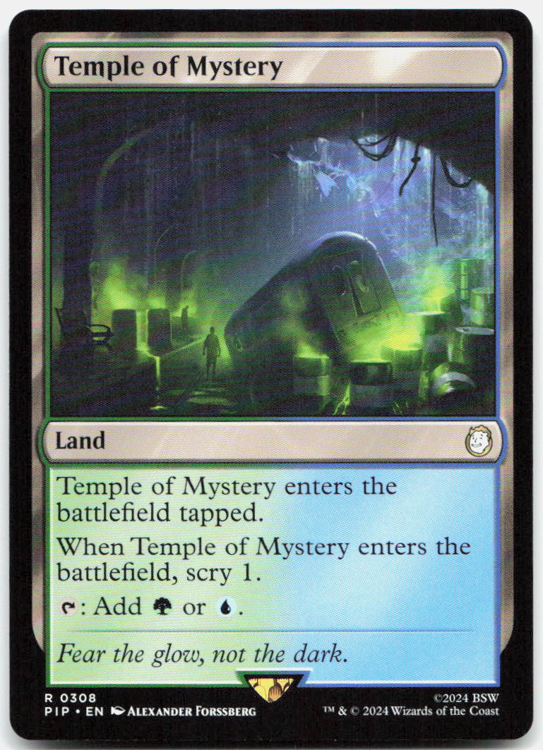 Temple of Mystery NM R Universes Beyond: Fallout 308